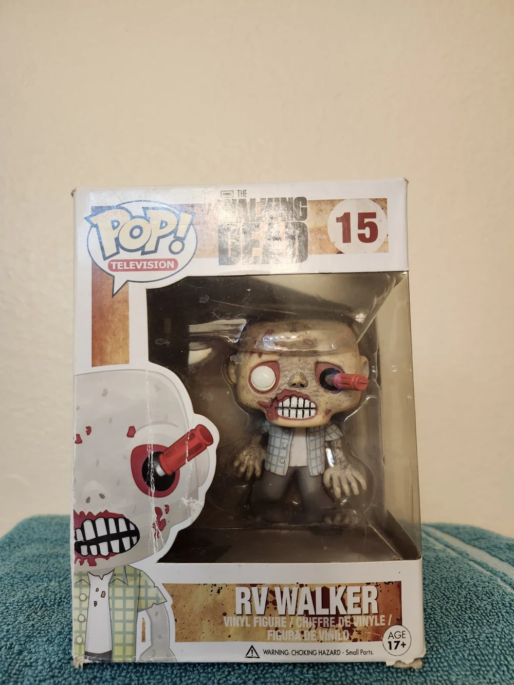Funko POP! TV The Walking Dead RV Walker Vinyl Figure - tan, white, red, black